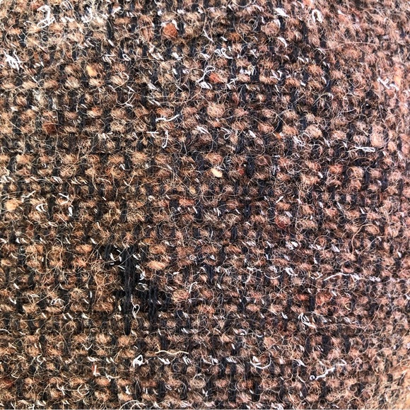 Le Collezioni Structure Brown Virgin Wool Blend Blazer M - Picture 9 of 16